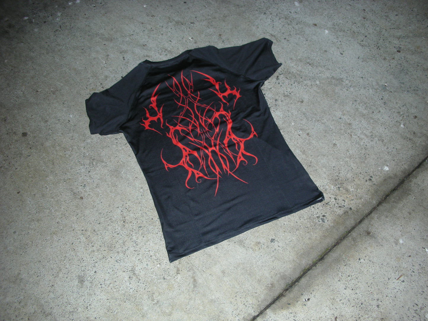 NIHILISM COMPRESSION SHIRT: RED